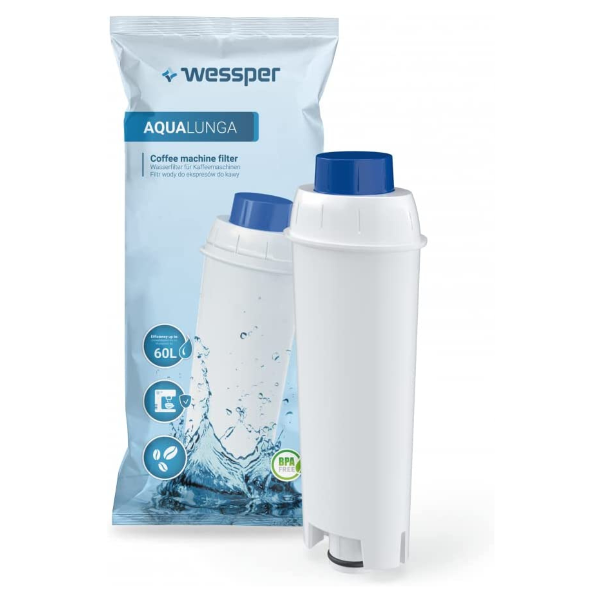 Filtro de Agua Wessper Compatible DeLonghi