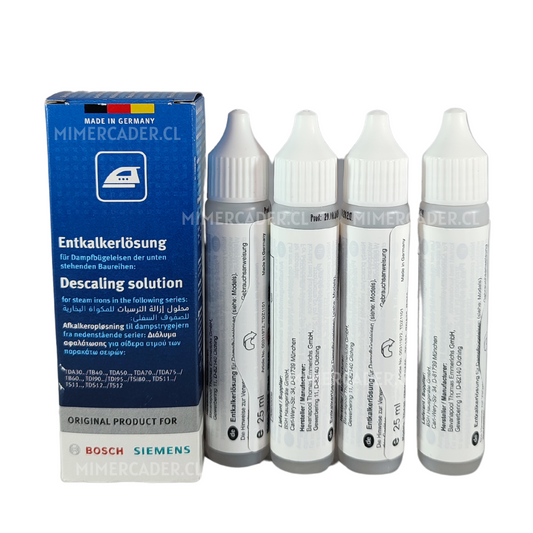 Ampollas Descalcificadoras para Planchas de Vapor Bosch